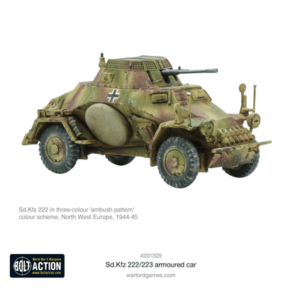 Achtung Panzer!: German Tanks - Sd.Kfz 222/223 armoured car