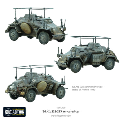 Achtung Panzer!: German Tanks - Sd.Kfz 222/223 armoured car