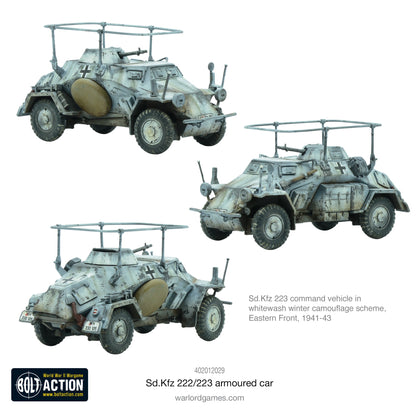 Achtung Panzer!: German Tanks - Sd.Kfz 222/223 armoured car