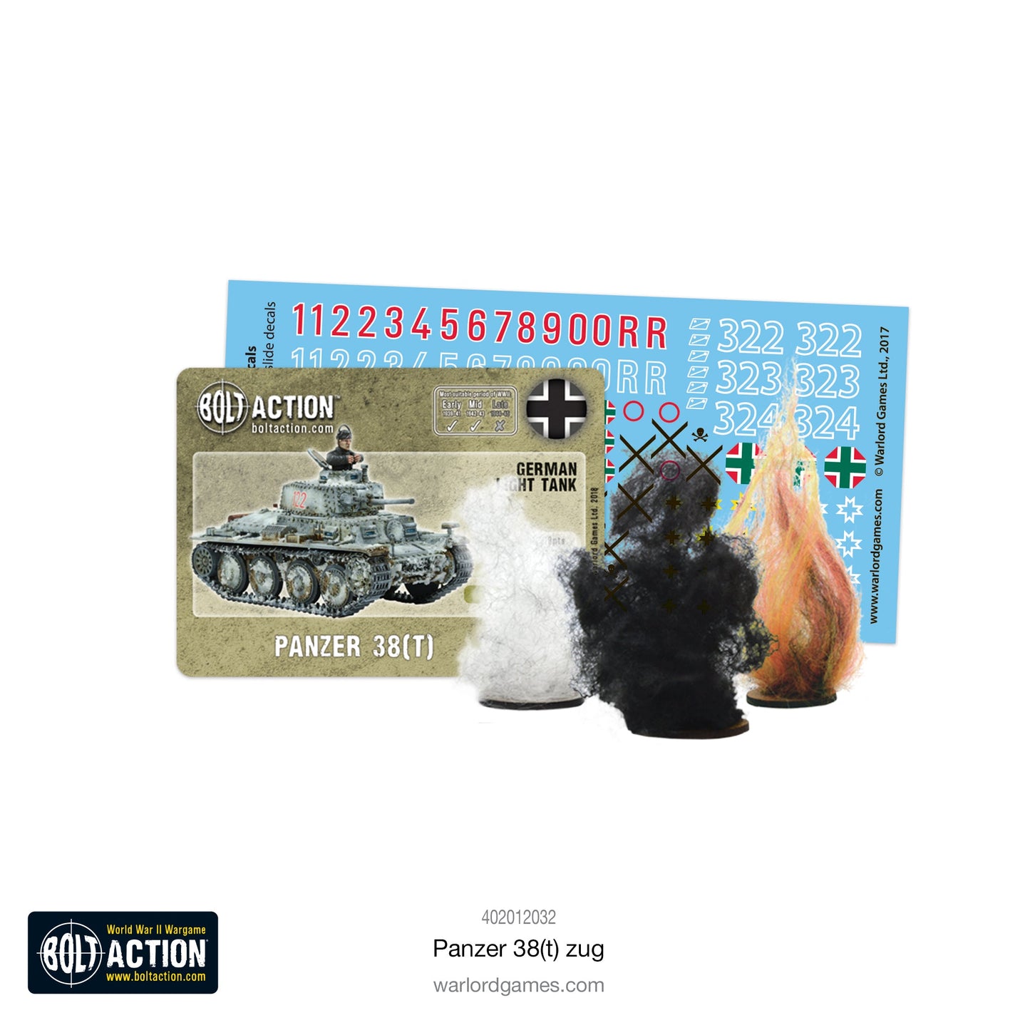 Bolt Action: German - Panzer 38(t) Zug