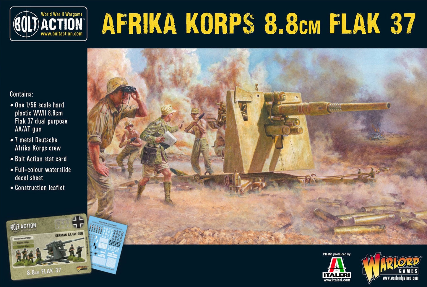 Bolt Action: German - Afrika Korps 8.8cm Flak 37