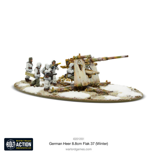 Bolt Action: German - German Heer 8.8cm Flak 37 (Winter)