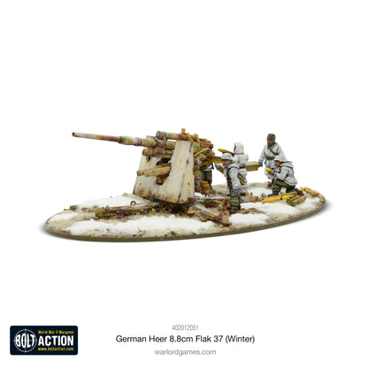 Bolt Action: German - German Heer 8.8cm Flak 37 (Winter)