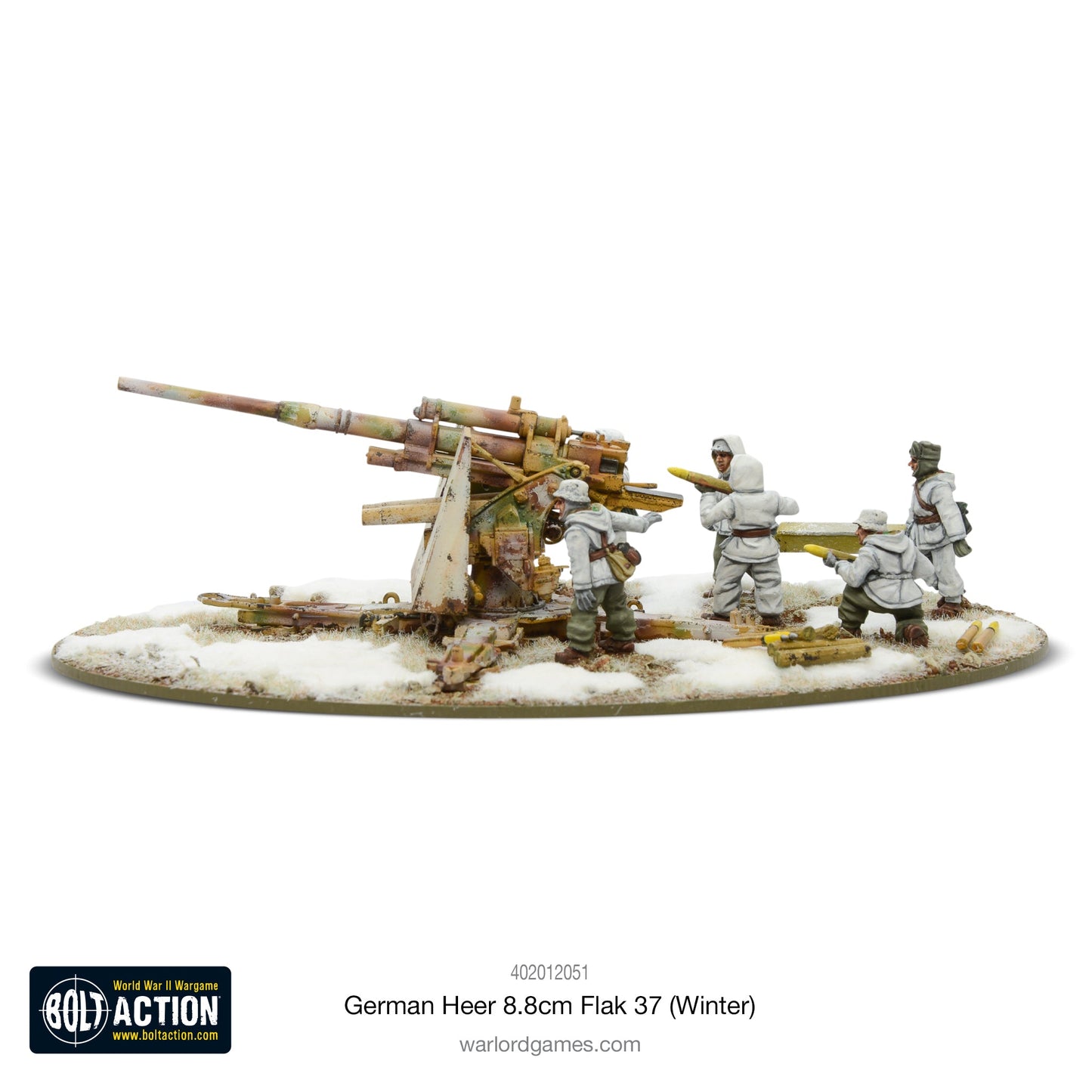 Bolt Action: German - German Heer 8.8cm Flak 37 (Winter)
