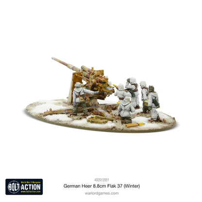 Bolt Action: German - German Heer 8.8cm Flak 37 (Winter)