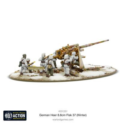 Bolt Action: German - German Heer 8.8cm Flak 37 (Winter)