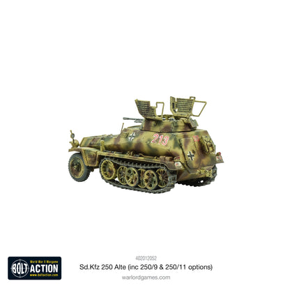 Bolt Action: German - Sd.Kfz 250 (Alte) Half-Track (Options For 250/1, 250/9 & 250/11 Variants)
