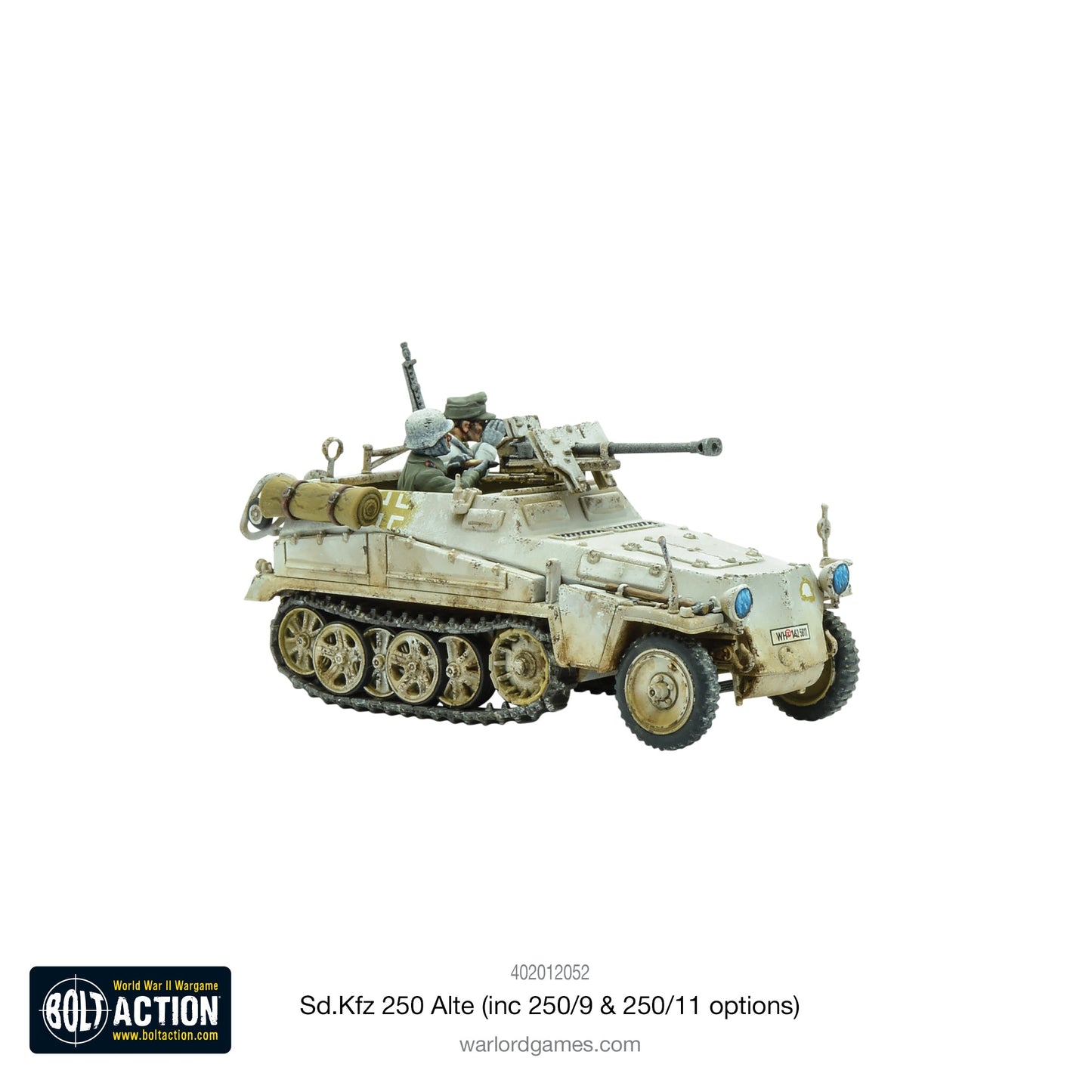 Bolt Action: German - Sd.Kfz 250 (Alte) Half-Track (Options For 250/1, 250/9 & 250/11 Variants)