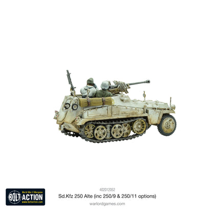 Bolt Action: German - Sd.Kfz 250 (Alte) Half-Track (Options For 250/1, 250/9 & 250/11 Variants)