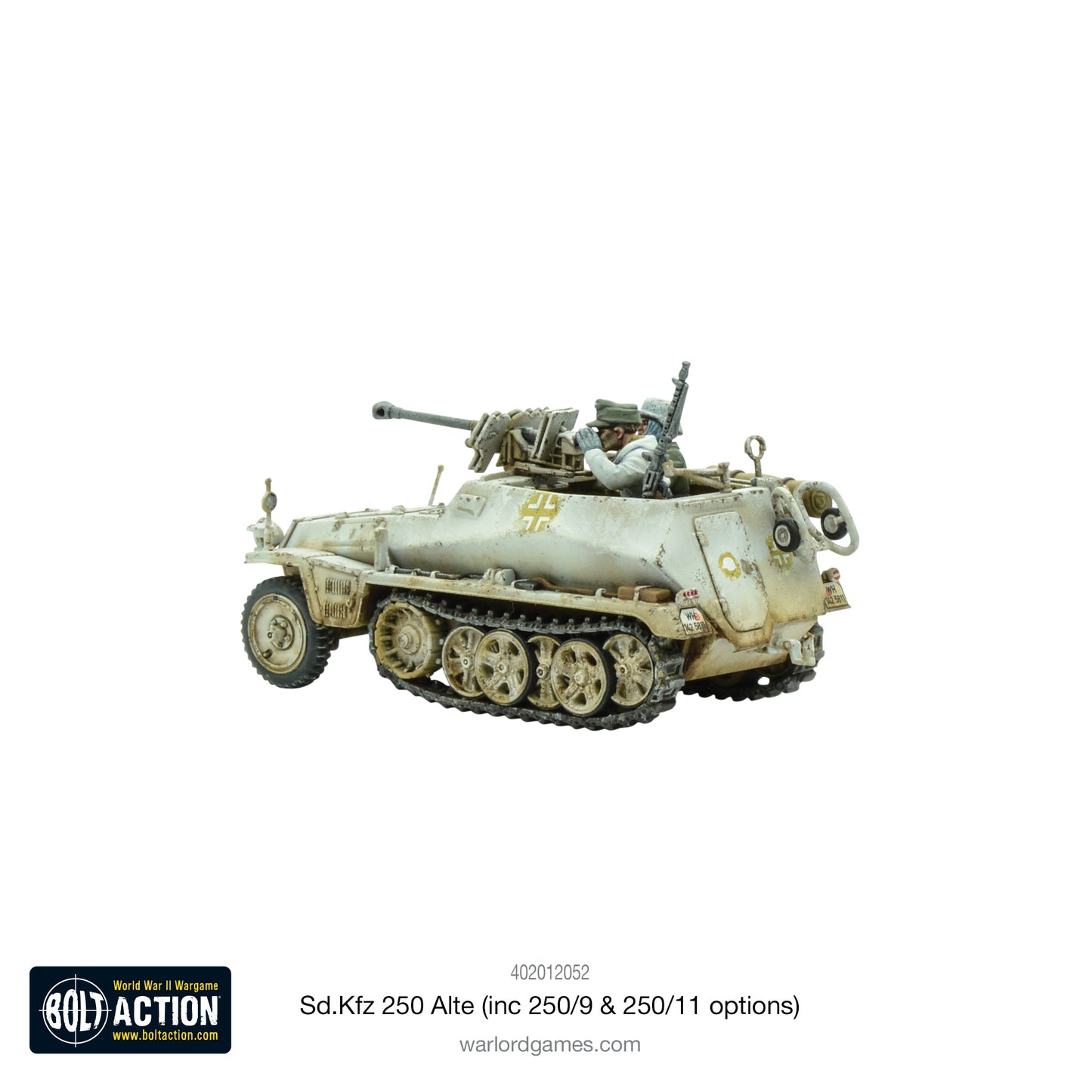 Bolt Action: German - Sd.Kfz 250 (Alte) Half-Track (Options For 250/1, 250/9 & 250/11 Variants)