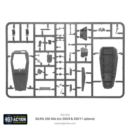 Bolt Action: German - Sd.Kfz 250 (Alte) Half-Track (Options For 250/1, 250/9 & 250/11 Variants)