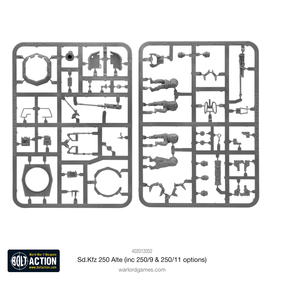 Bolt Action: German - Sd.Kfz 250 (Alte) Half-Track (Options For 250/1, 250/9 & 250/11 Variants)