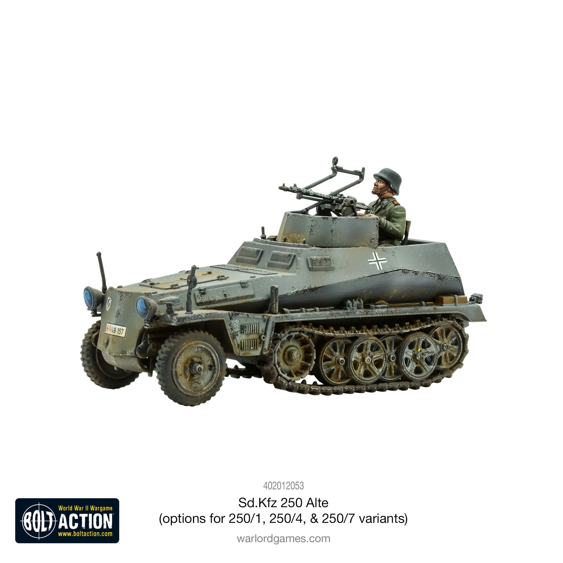 Bolt Action: German - Sd.Kfz 250 Alte (Options for 250/1, 250/4 & 250/7)