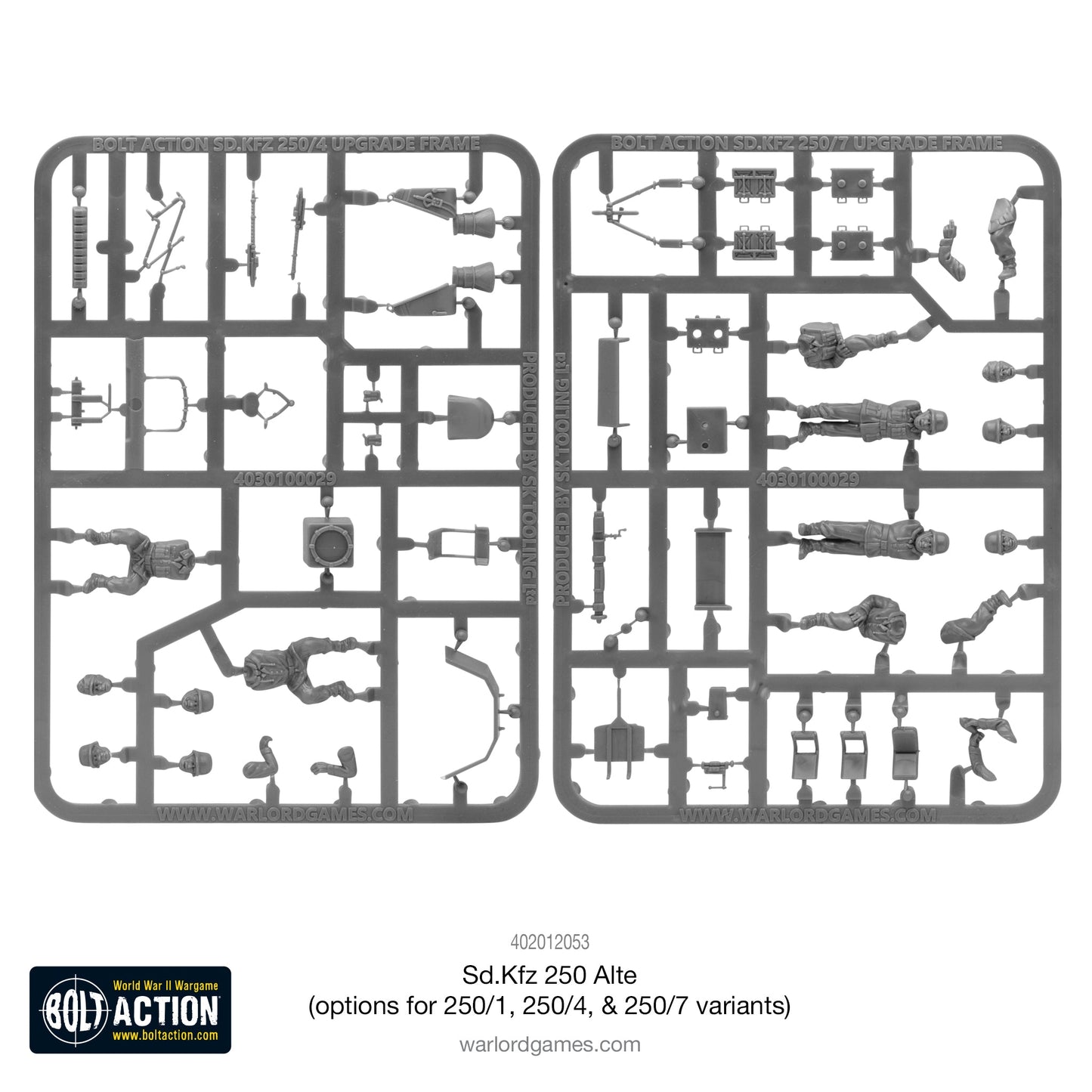 Bolt Action: German - Sd.Kfz 250 Alte (Options for 250/1, 250/4 & 250/7)