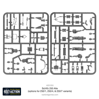 Bolt Action: German - Sd.Kfz 250 Alte (Options for 250/1, 250/4 & 250/7)