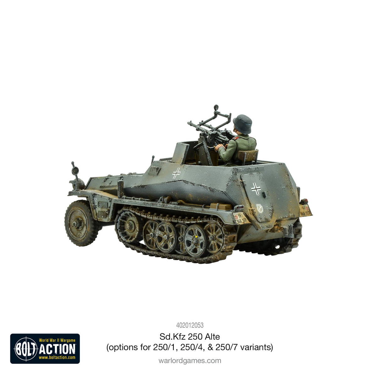 Bolt Action: German - Sd.Kfz 250 Alte (Options for 250/1, 250/4 & 250/7)