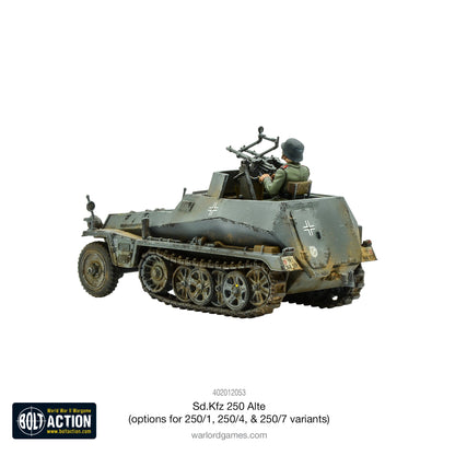 Bolt Action: German - Sd.Kfz 250 Alte (Options for 250/1, 250/4 & 250/7)