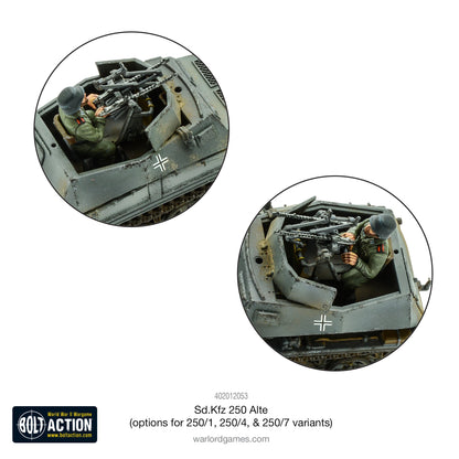 Bolt Action: German - Sd.Kfz 250 Alte (Options for 250/1, 250/4 & 250/7)