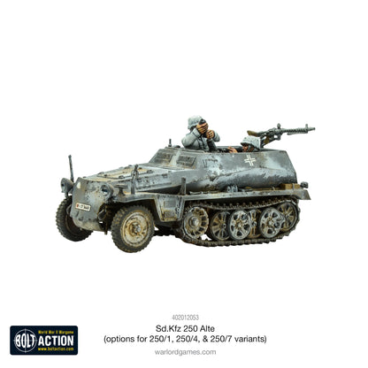 Bolt Action: German - Sd.Kfz 250 Alte (Options for 250/1, 250/4 & 250/7)