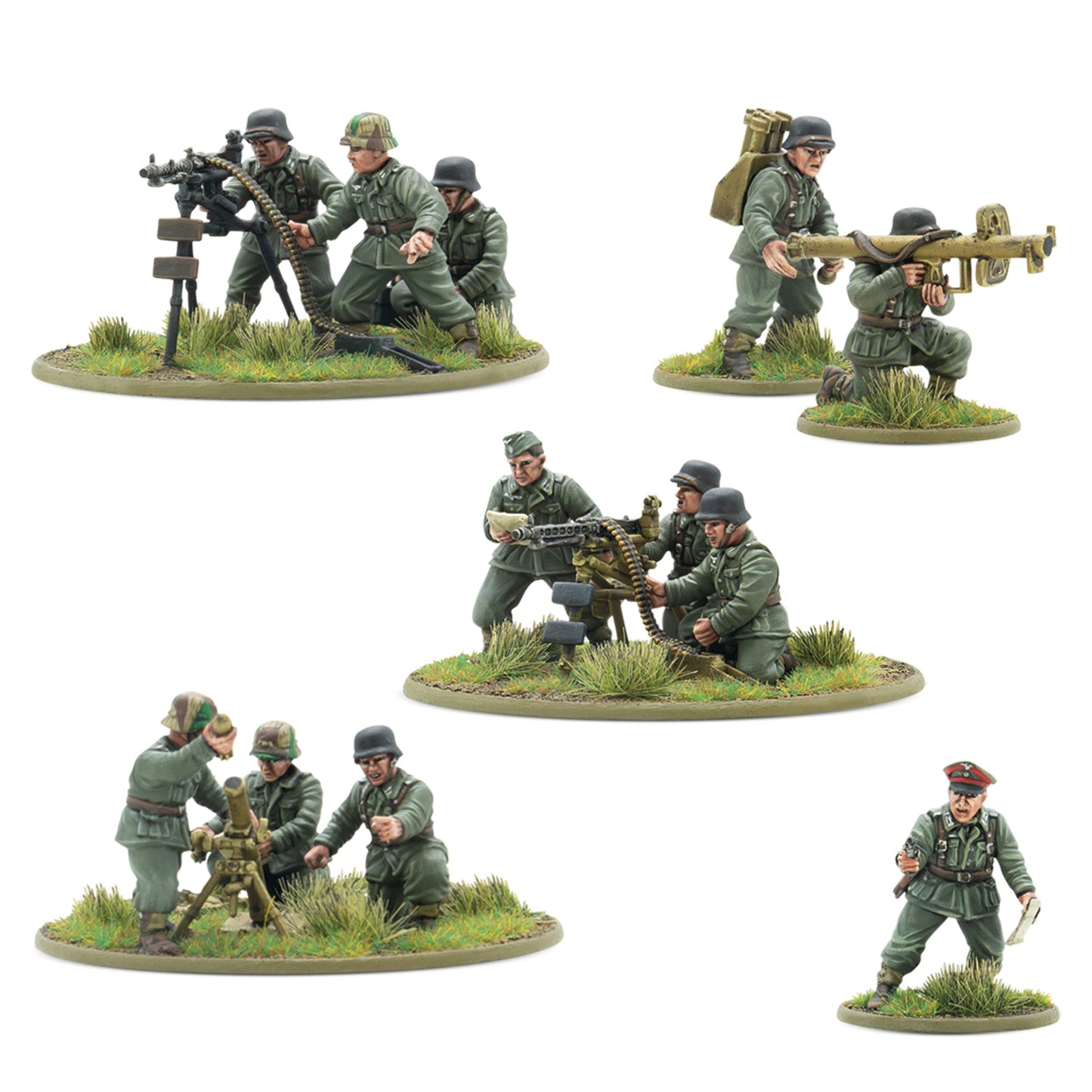 Bolt Action: German - German Heavy Weapons Platoon