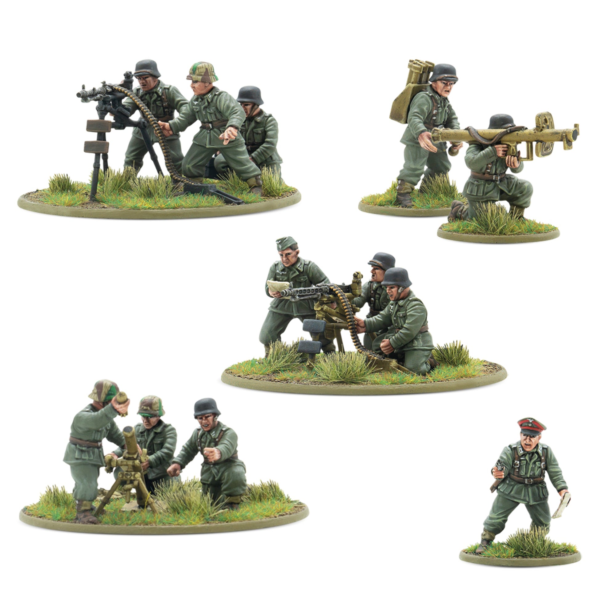 Bolt Action: German - German Heavy Weapons Platoon