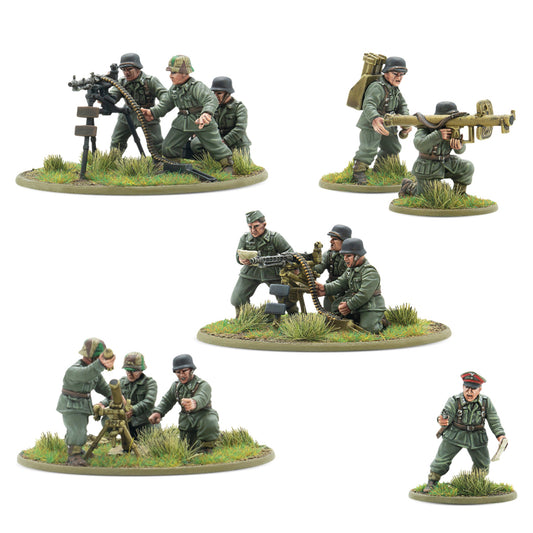 Bolt Action: German - German Heavy Weapons Platoon