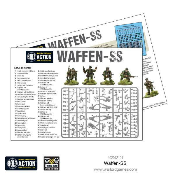 Bolt Action: German - Waffen SS platoon