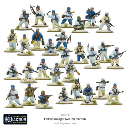 Bolt Action: German - Fallschirmjäger (Winter) Platoon