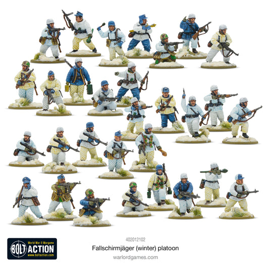 Bolt Action: German - Fallschirmjäger (Winter) Platoon