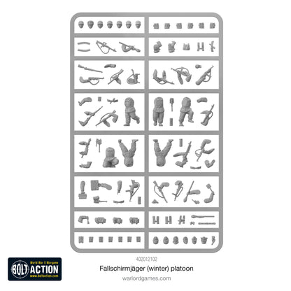 Bolt Action: German - Fallschirmjäger (Winter) Platoon
