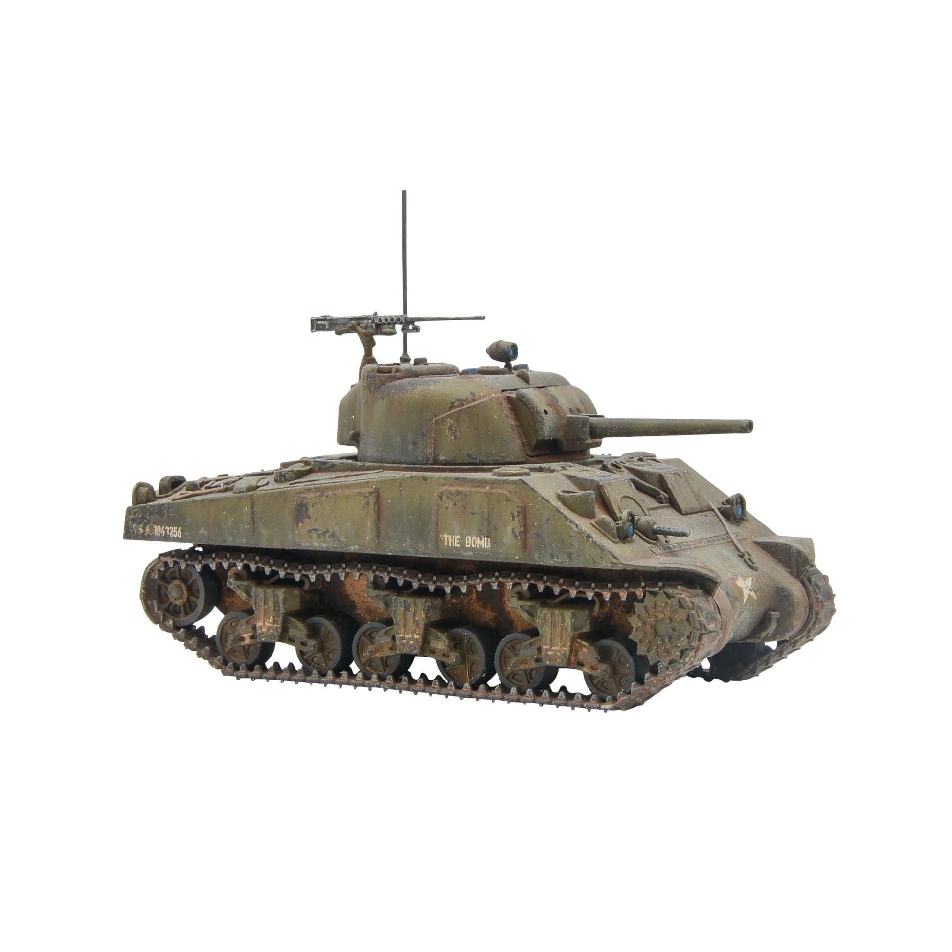 Achtung Panzer!: British Tanks - M4 Sherman medium tank (plastic)