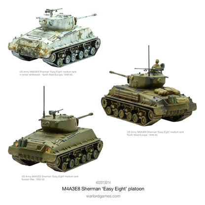 Achtung Panzer!: US Tanks - M4A3E8 Sherman Easy Eight Armoured Platoon