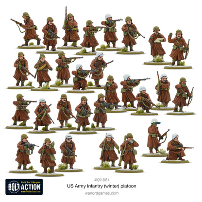 Bolt Action: USA - US Army Infantry (Winter) Platoon
