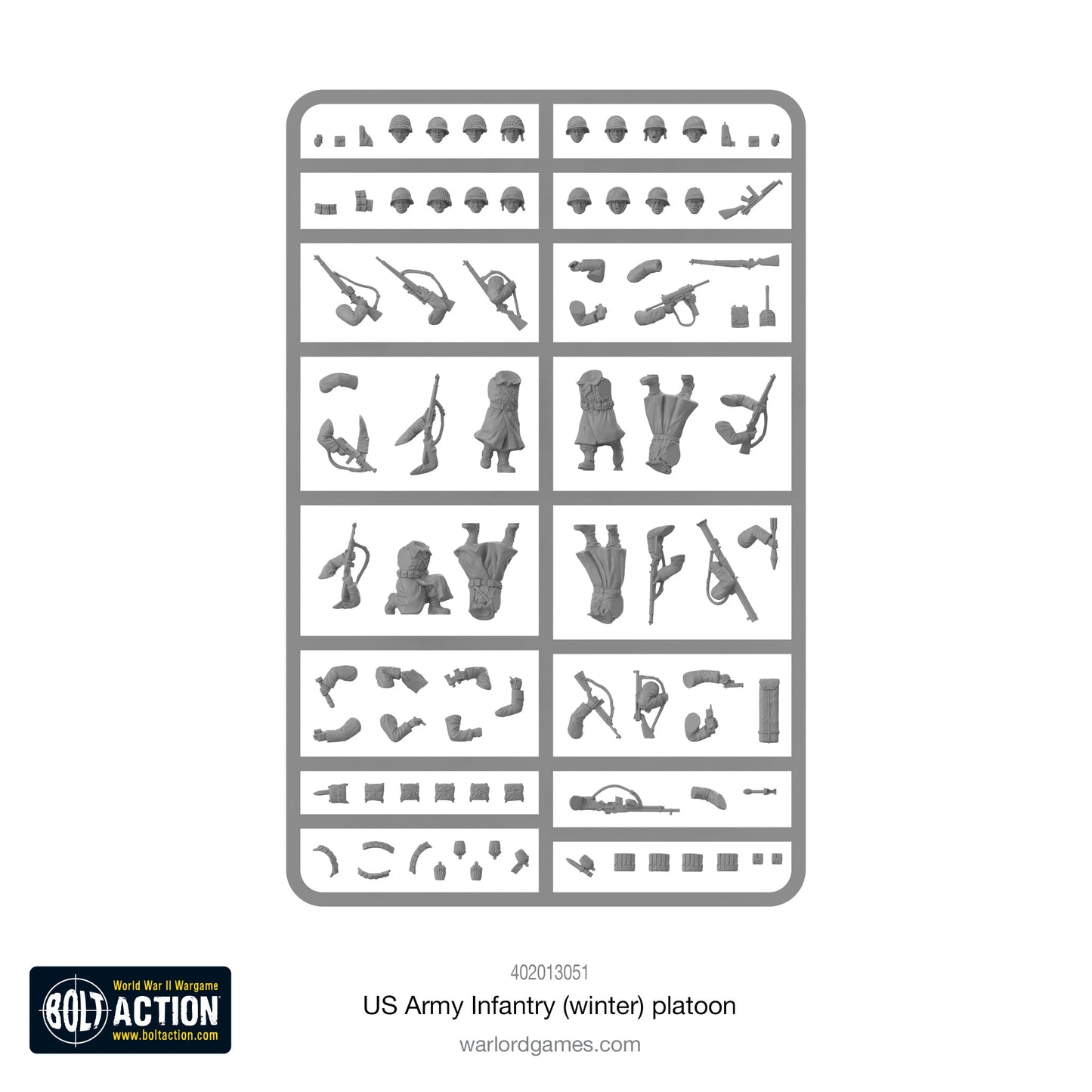 Bolt Action: USA - US Winter sprue