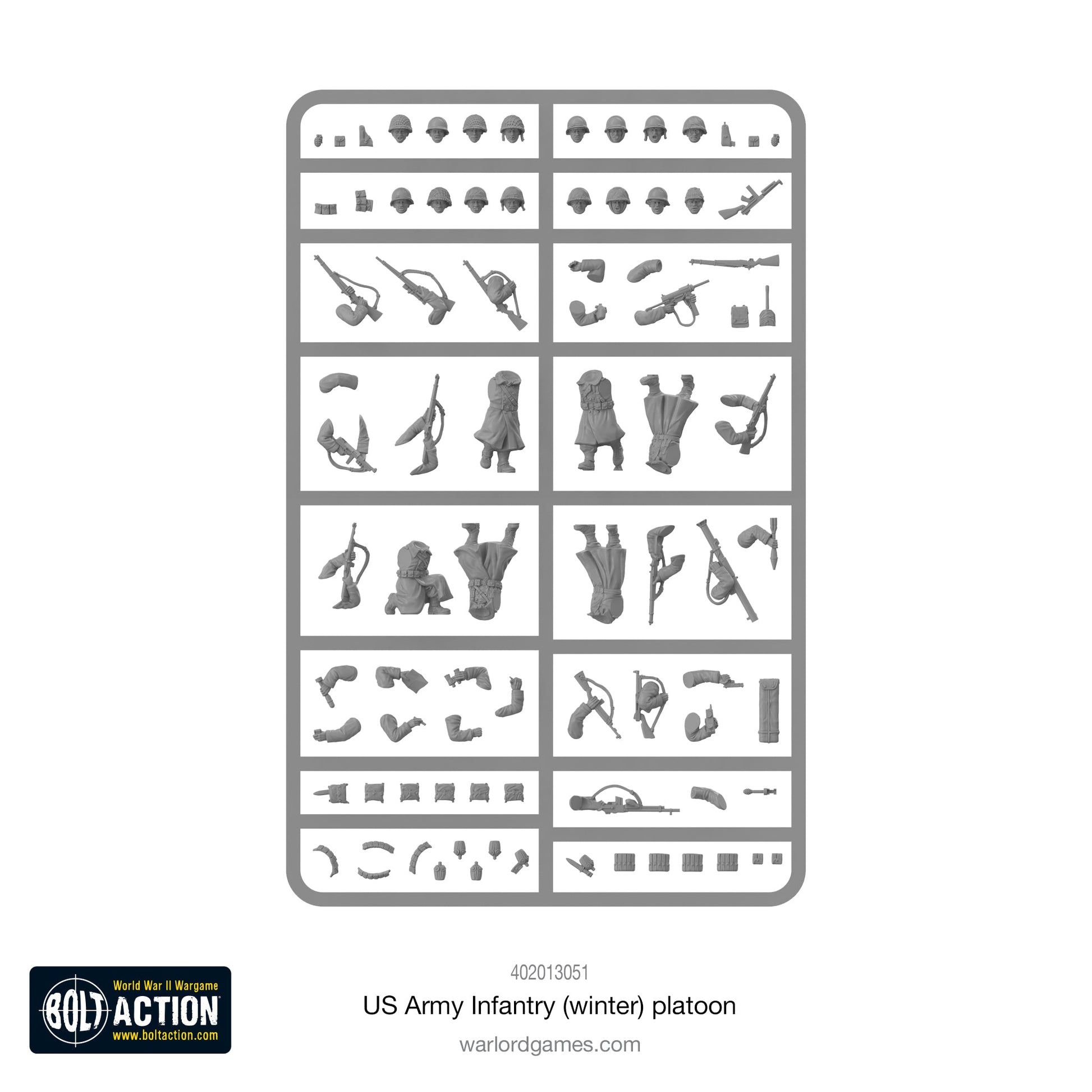 Bolt Action: USA - US Winter sprue