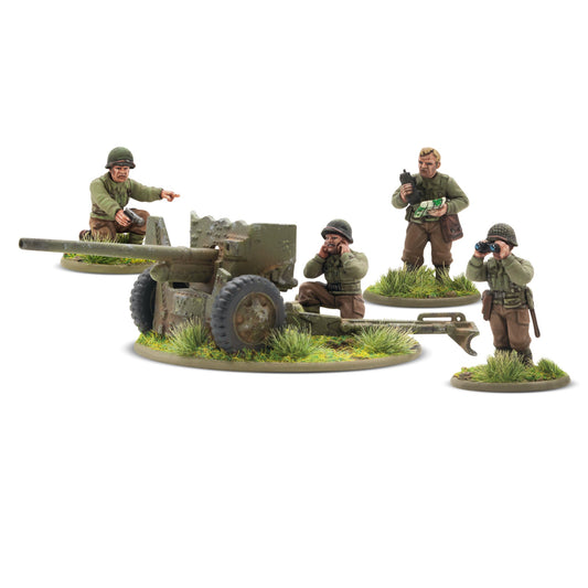 Bolt Action: USA - US 57mm anti-tank gun (plastic)