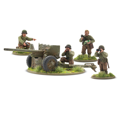 Bolt Action: USA - US 57mm anti-tank gun (plastic)