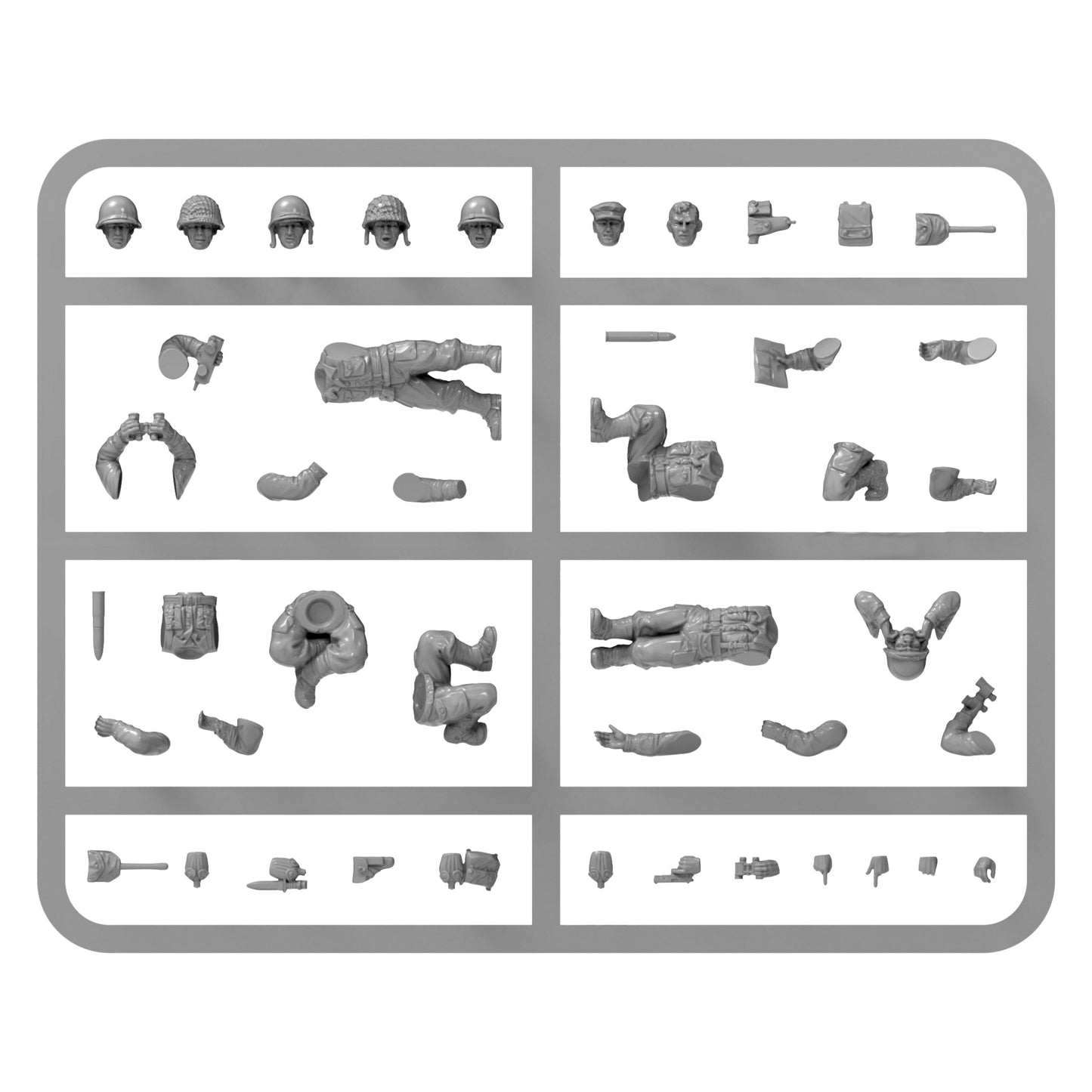 Bolt Action: USA - US Heavy weapons platoon (plastic)