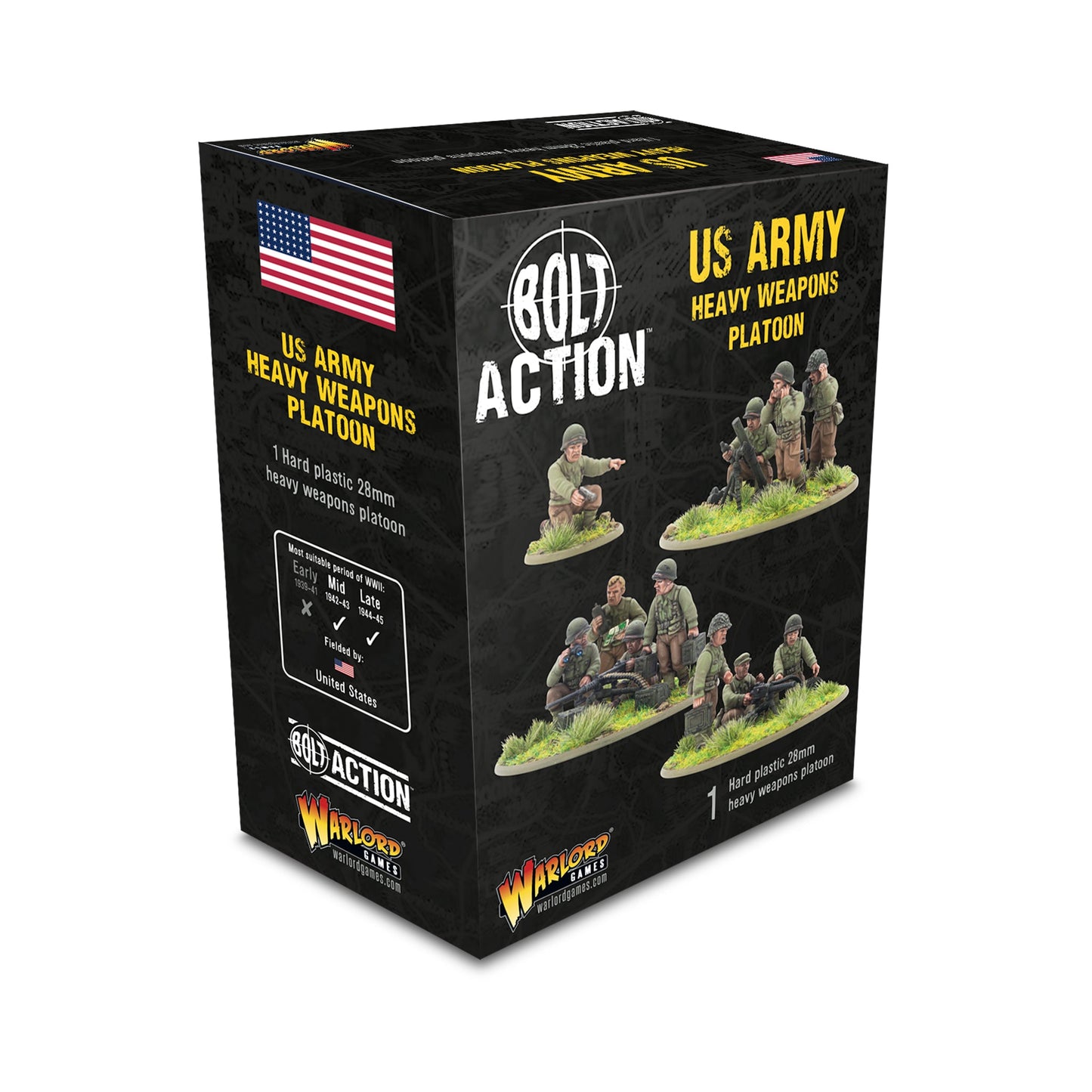 Bolt Action: USA - US Heavy weapons platoon (plastic)