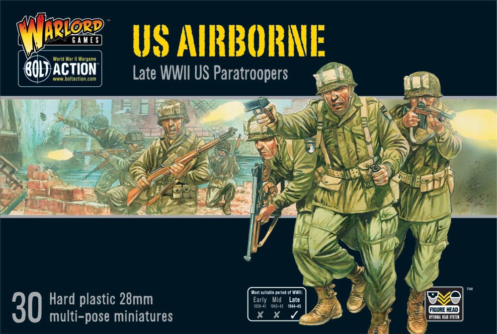 Bolt Action: USA - US Airborne plastic boxed set