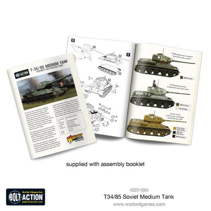 Achtung Panzer!: Soviet Tanks - T-34/85 medium tank (plastic)