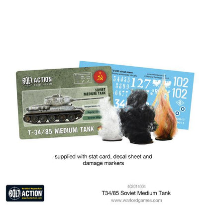 Achtung Panzer!: Soviet Tanks - T-34/85 medium tank (plastic)