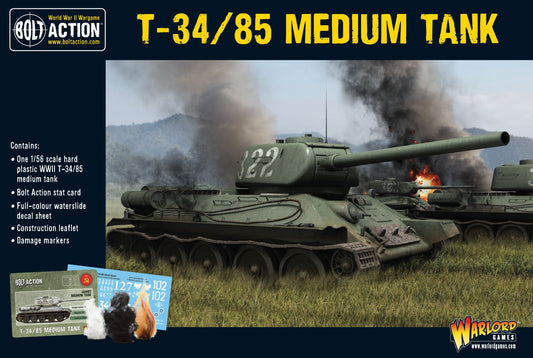 Achtung Panzer!: Soviet Tanks - T-34/85 medium tank (plastic)