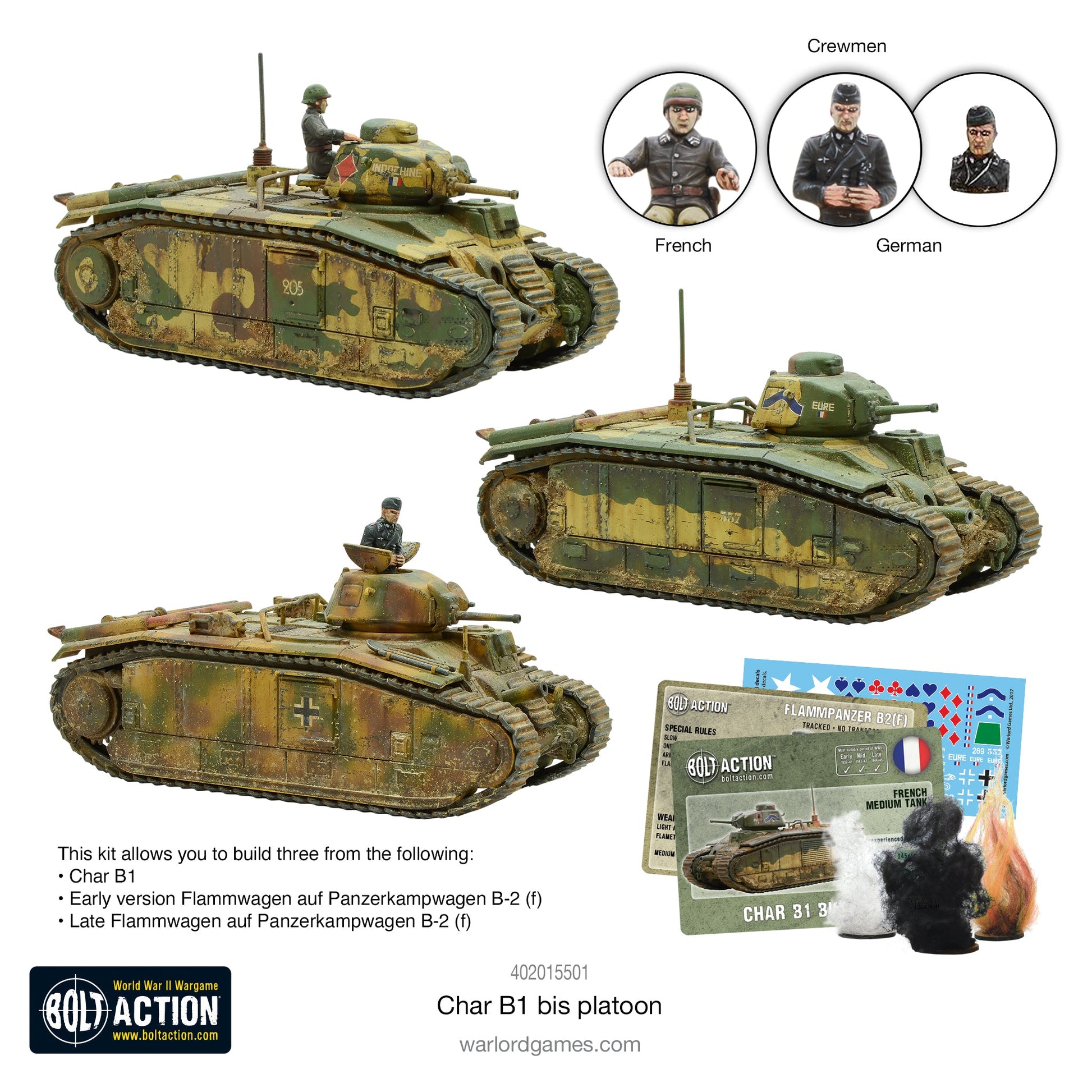 Bolt Action: Char B1 bis Platoon