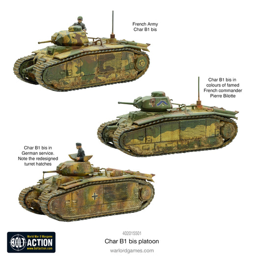 Bolt Action: Char B1 bis Platoon