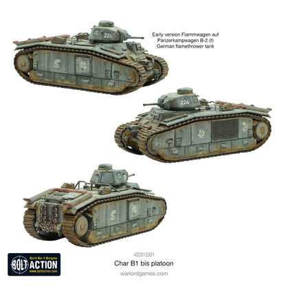 Bolt Action: Char B1 bis Platoon