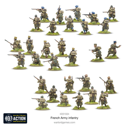Bolt Action: French Army infantry