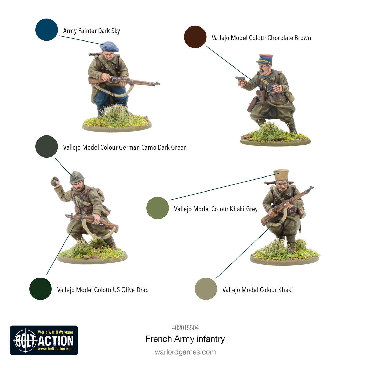 Bolt Action: French Army infantry