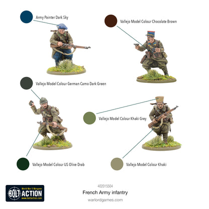 Bolt Action: French Army infantry