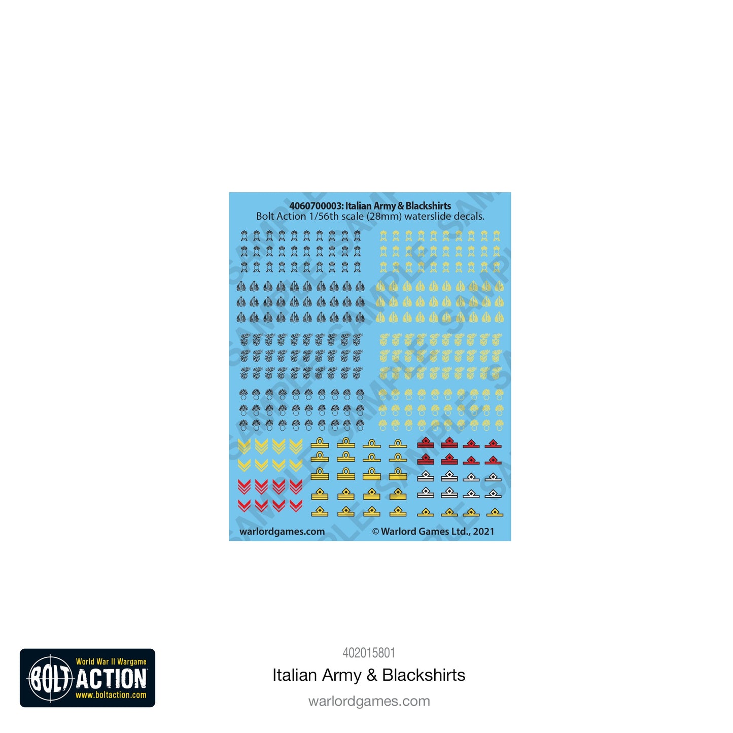Bolt Action: Italian Army & Blackshirts